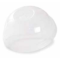 PLA Dome Lid w/straw cross - 76mm (d)