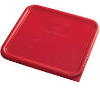 Rubbermaid Lid Red Sq Cont 11.4L (1980307)