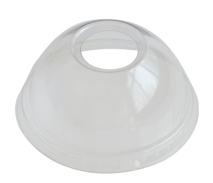 Domed rPET Lid with Hole (to fit 300ml tumbler)