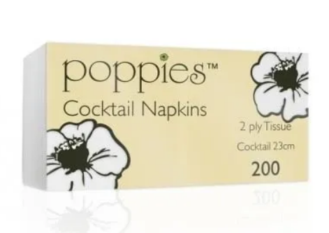 Napkin 24/2ply White 4000 (2424WH)