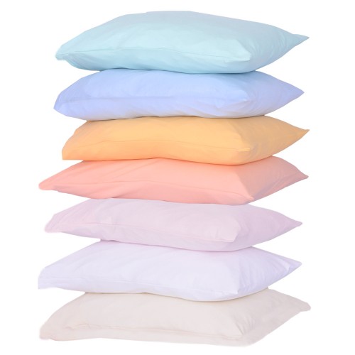 SleepKnit Pillow Case Pair- Poly/Cotton WHITE