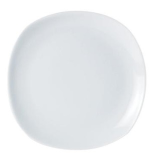 Square White Plate 25.5cm (184425)