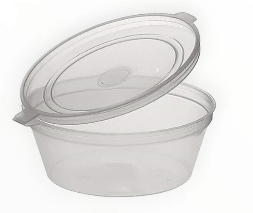 Portion Pot and  Lid 2oz Clear