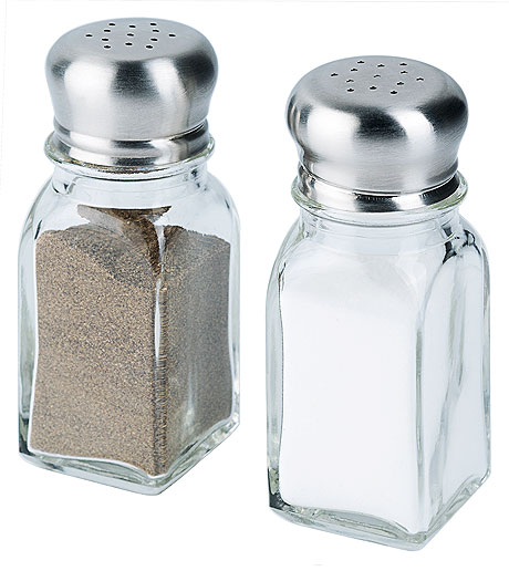 Salt/Pepper Pot Stainless Steel Top (230037)
