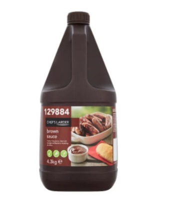 Brown Sauce case 2 x 4.3kg