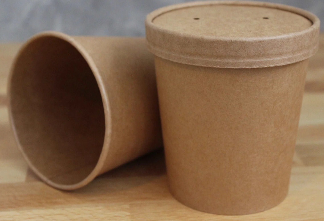Sustainable Kraft 12oz Soup Containers (SC12-K)