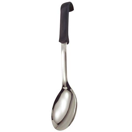Black Handled Serving Spoon