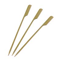 Skewer Bamboo Paddle Pick (7'') 180mm