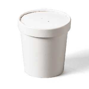 Sustainable White 16oz Soup Container (BBBL16WUK)
