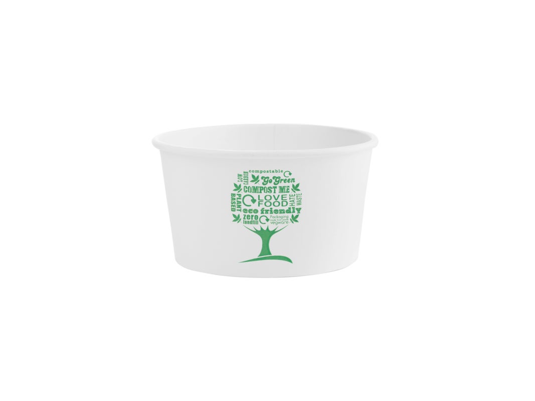 12oz Soup Container 115-Series Green Tree