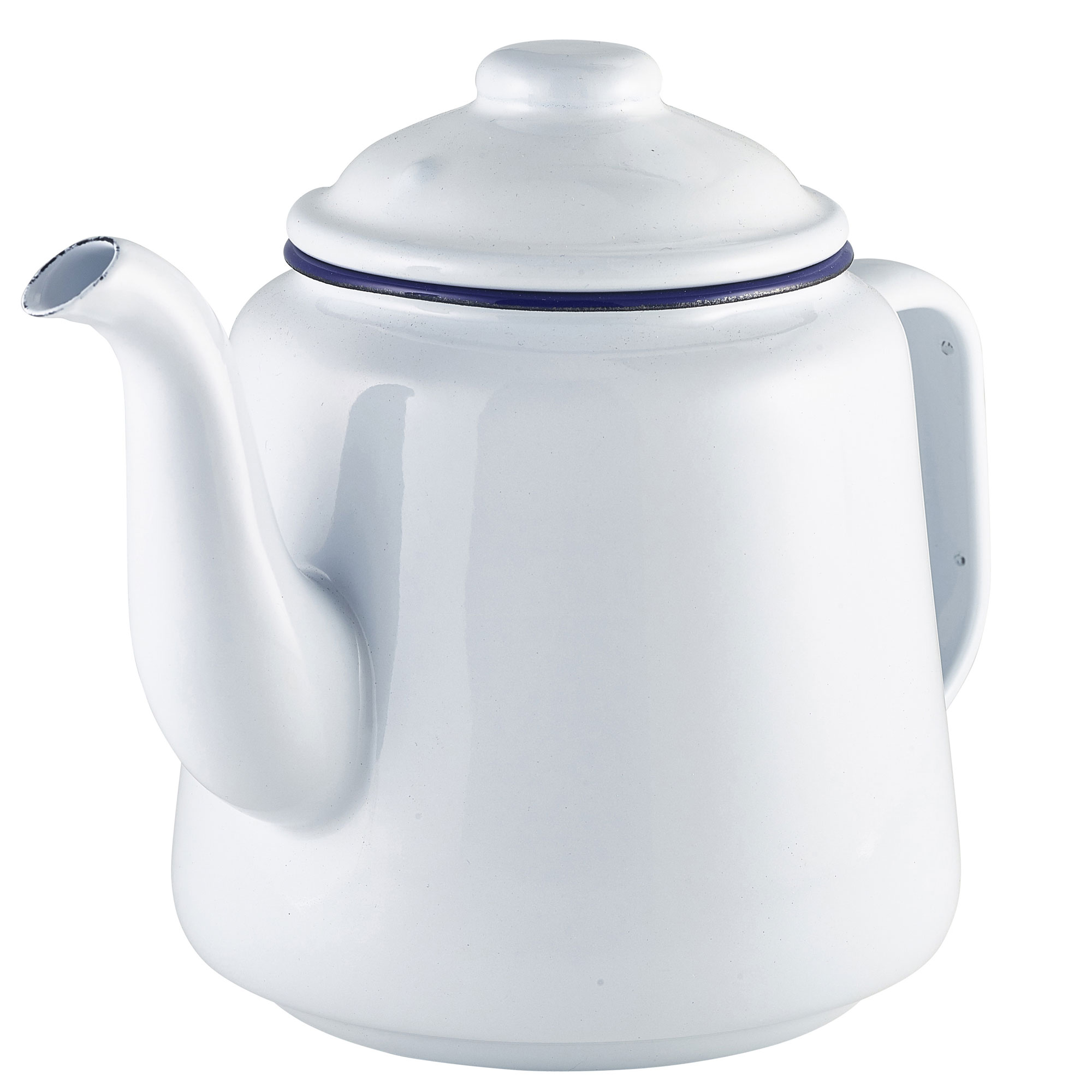 Eagle Enamel Blue/WT Teapot 1.5L (F50016)