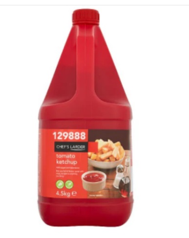 Tomato Ketchup case 2 x 4.5kg
