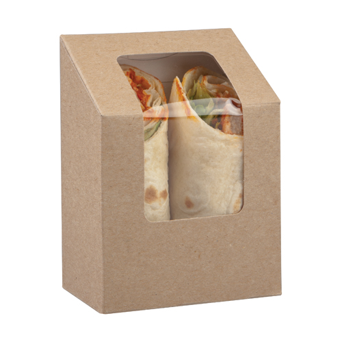 Wrap/Tortilla Box Kraft (01TS5TKR)