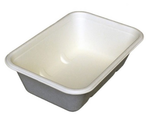 Leakproof Bagasse Tray 650ml