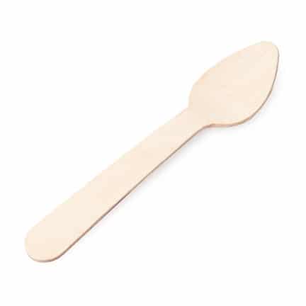 Biodegradeable Wooden Teaspoon (HY-10TS-UK)