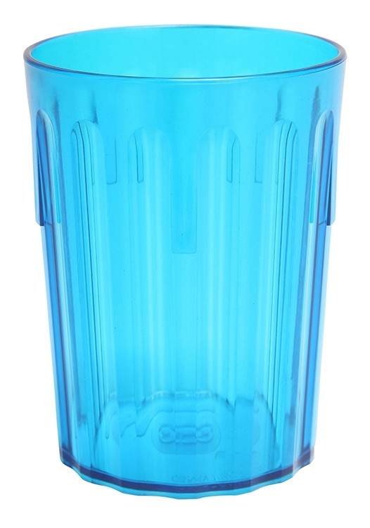 Copolyester Fluted Tumbler 9oz BLUE