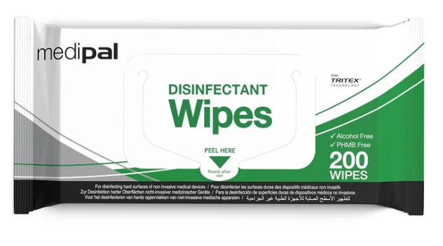 Medipal Disinfectant Wipes 200 Wipes