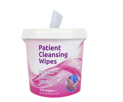 Ecotech Patient Cleansing Wipes (30x25cm) 4 x 150