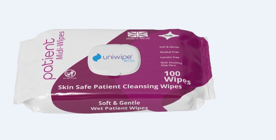 Uniwipe Patient Midi Wipes (1070)