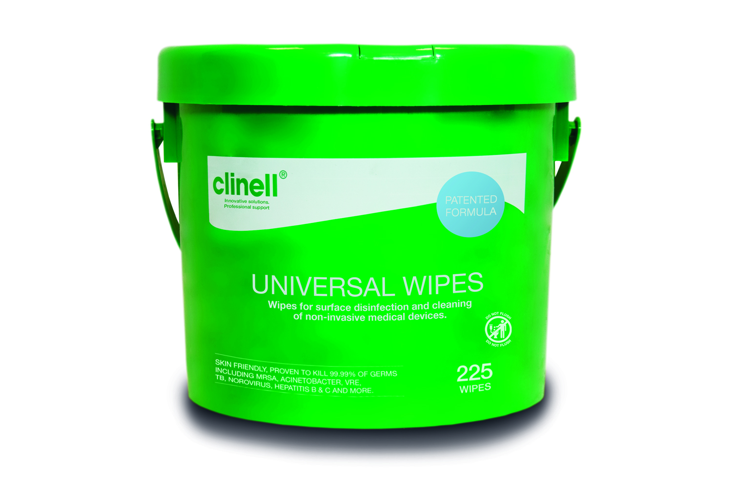 Clinell Universal Wipes Bucket 4x225 (CWBUC225)