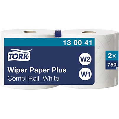 Tork Wiping Paper Plus 2ply White (130041)